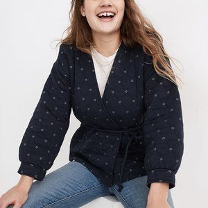 Madewell Quilted Wrap Jacket